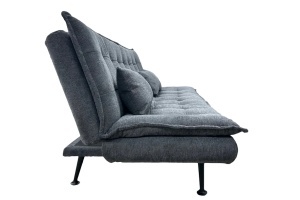CANAPEA EXTENSIBILA, JAZZ 195CM, 3 LOCURI, MATERIAL TEXTIL, CULOARE GRI, ARTIM GROUP SELECTION - Img 5
