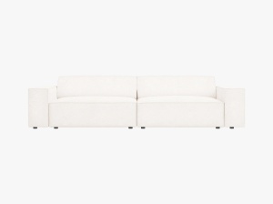 CANAPEA JODIE, 3 LOCURI, 204 CM, DIVERSE CULORI SI MATERIALE, DESIGN DEOSEBIT - Img 9