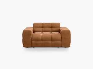 CANAPEA KENDAL, 2 LOCURI, 156 CM, DIVERSE CULORI SI MATERIALE, DESIGN DEOSEBIT - Img 5