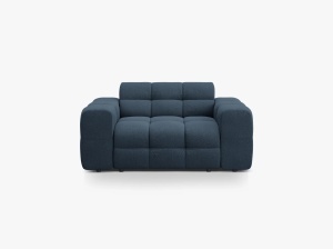 CANAPEA KENDAL, 2 LOCURI, 156 CM, DIVERSE CULORI SI MATERIALE, DESIGN DEOSEBIT - Img 15