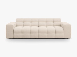CANAPEA KENDAL, 4 LOCURI, 255 CM, DIVERSE CULORI SI MATERIALE, DESIGN DEOSEBIT - Img 12