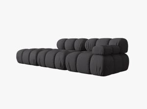 CANAPEA MODULARA BELLIS, PE STANGA, ESPRESSO, CU TAPITERIE DIN TEXTIL 3D SONIC, MICADONI - Img 2