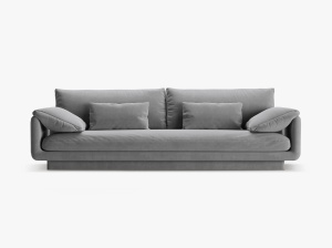 CANAPEA TORINO, 4 LOCURI, 250 CM, DIVERSE CULORI SI MATERIALE, DESIGN DEOSEBIT
