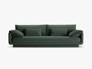 CANAPEA TORINO, 4 LOCURI, 250 CM, DIVERSE CULORI SI MATERIALE, DESIGN DEOSEBIT - Img 11