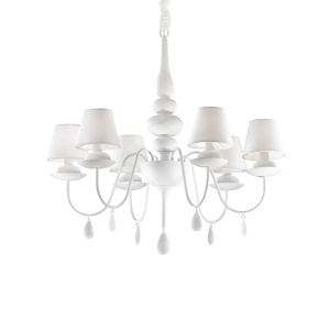 CANDELABRU BLANCHE SP6, ALB, DIN METAL, STIL CLASIC