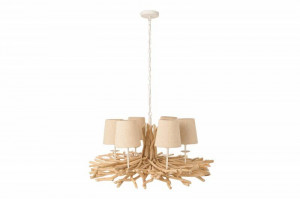 CANDELABRU EUFORIA II 80 CM 39616 NATURAL STIL RUSTIC - Img 6
