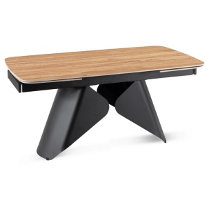 CEL MAI MIC PRET!!!MASA EXTENSIBILA 160-240CM, ARTIM MEBLE, REALIZATA DIN METAL SI CERAMICA, CULOARE MARMURA STEJAR/NEGRU, STIL MODERN - Img 11
