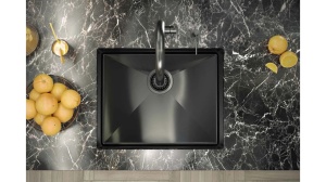 CHIUVETA BUCATARIE REA ANTHONY 60, GRAFIT, DIN INOX, CALITATE SUPERIOARA - Img 5