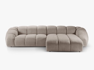 COLTAR DIANA, DREAPTA, 4 LOCURI, 334 CM, DIVERSE CULORI SI MATERIALE, DESIGN DEOSEBIT - Img 3