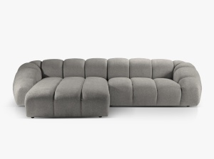 COLTAR DIANA, STANGA, 4 LOCURI, 334 CM, DIVERSE CULORI SI MATERIALE, DESIGN DEOSEBIT