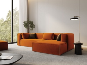 COLTAR DREAPTA 282CM, VERBENA 4 LOCURI, DIVERSE CULORI, MATERIAL CATIFEA, ARTIM GROUP COLLECTION - Img 4