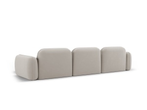 COLTAR ELEGANT 4 LOCURI, SYDNEY, BEIGE DESCHIS, DREAPTA, MATERIAL CATIFEA, ARTIM GROUP SELECTION - Img 5