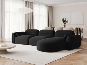 COLTAR ELEGANT 4 LOCURI, SYDNEY, DIVERSE CULORI, DREAPTA, MATERIAL CATIFEA, ARTIM GROUP SELECTION - Img 6