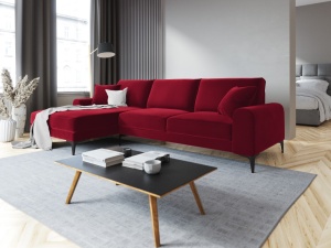 COLTAR ELEGANT STANGA 254CM, MADARA 5 LOCURI, DIVERSE CULORI, MATERIAL CATIFEA, ARTIM GROUP COLLECTION - Img 21