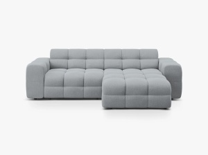 COLTAR KENDAL, DREAPTA, 4 LOCURI, 256 CM, DIVERSE CULORI SI MATERIALE, DESIGN DEOSEBIT - Img 13