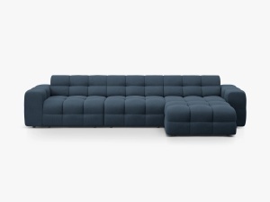 COLTAR KENDAL, DREAPTA, 5 LOCURI, 357 CM, DIVERSE CULORI SI MATERIALE, DESIGN DEOSEBIT - Img 15
