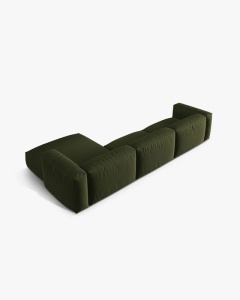 COLTAR MARTINA, 130X176 CM, PE DREAPTA, VERDE, TAPITAT CU TAPITERIE DIN TEXTIL STRUCTURAT BOSTON, MICADONI - Img 4