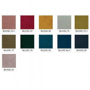 COLTAR MODERN DEOSEBIT, GOMEZ U 330CM, DIN CATIFEA DE CULOARE NEAGRA, CONFORT SPORIT, MARS - Img 3