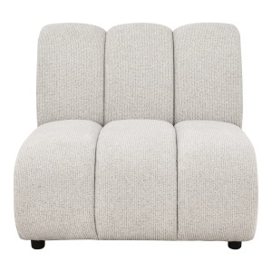 COLTAR MODULAR 276CM, DIN LEMN SI TEXTIL, CULOARE NISIPIU, HOUSE NORDIC - Img 4