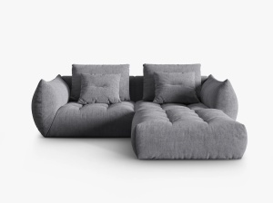 COLTAR MODULAR BLOOM DREAPTA, 3 LOCURI, 232 CM, DIVERSE CULORI SI MATERIALE, DESIGN DEOSEBIT - Img 11