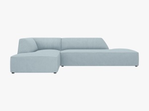 COLTAR MODULAR RUBY, STANGA, 4 LOCURI, 273 CM, DIVERSE CULORI SI MATERIALE, DESIGN DEOSEBIT - Img 8