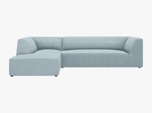 COLTAR MODULAR RUBY, STANGA, 4 LOCURI, 273 CM, DIVERSE CULORI SI MATERIALE, DESIGN DEOSEBIT - Img 8