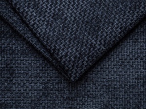 COLTAR MOLINO, 225 CM, PE DREAPTA, ALBASTRU MARIN, CU TAPITERIE DIN TEXTIL CHENILLE EDEN, MICADONI - Img 4