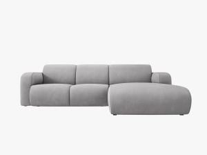 COLTAR MOLINO, DREAPTA, 4 LOCURI, 250 CM, DIVERSE CULORI SI MATERIALE, DESIGN DEOSEBIT - Img 3