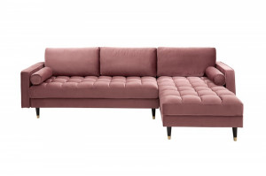 COLTAR SUPERB, CONFORTABIL 260CM, VELVET II, DIN LEMN SI CATIFEA, ARTIM GROUP SELECTION - Img 7