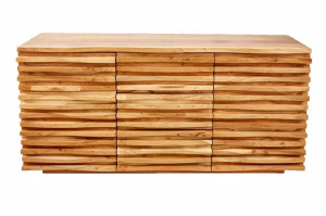 COMODA 160CM, RELIEF, DIN LEMN MASIV DE SALCAM, STIL VINTAGE, ARTIM GROUP SELECTION - Img 6