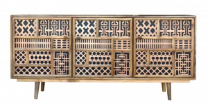 COMODA/BUFET MARRAKECH 160CM, DIN LEMN MASIV DE MANGO, ARTIM GROUP SELECTION - Img 2