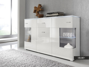 COMODA EXCLUSIVISTA LANGREO DIN PLACI LAMINATE SI MDF - Img 2