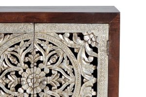 COMODA LIVING 80CM, COD 1264, DIN LEMN DE MANGO SI METAL, ARTIM GROUP SELECTION - Img 5