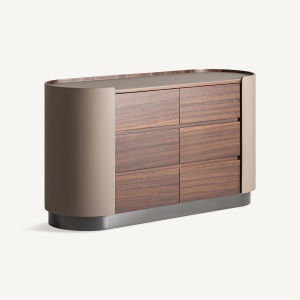 COMODA LIVING GISWIL 140CM, DIN FURNIR SI PIELE ECO, DESIGN EXCLUSIVIST, VICAL HOME - Img 2