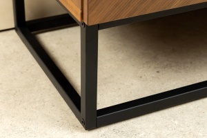COMODA LIVING, GRANDEZZA 180CM, PRODUS DIN FURNIR LEMN, ASPECT NUC, ARTIM GROUP SELECTION - Img 4
