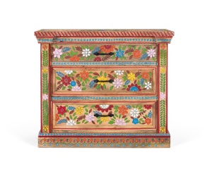 COMODA LIVING LODI 92CM, REALIZATA DIN LEMN DE MANGO, PICTATA MANUAL, ARTIM GROUP SELECTION - Img 2