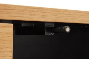 COMODA SUSPENDATA LOFT 200CM, REALIZATA DIN MDF SI FURNIR STEJAR, CULOARE NATUR, ARTIM GROUP SELECTION - Img 2