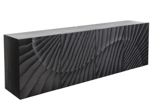COMODA SUSPENDATA, SCORPION, 180CM, SCULPTURI 3D, LEMN DE MANGO, NEGRU, ARTIM GROUP SELECTION - Img 3