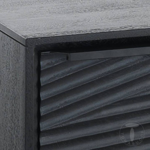 COMODA TV 175CM,HORO, COD 3866, STIL INDUSTRIAL, REALIZATA DIN METAL SI LEMN MASIV MANGO - Img 3