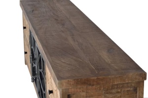 COMODA TV LIVING, GINER 1282, DIN LEMN DE MANGO SI METAL, ARTIM GROUP SELECTION - Img 6