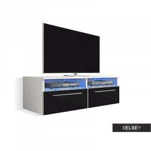 COMODA TV SIENA DIN LEMN SI PLACI LAMINATE - DIVERSE NUANTE - Img 6