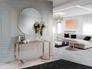 CONSOLA EXTRAVAGANTA, 140CM, BETSY 938346, STIL MODERN SCHULLER - Img 2