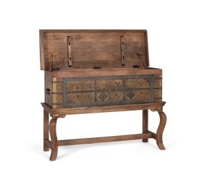 CONSOLA ZORA 116CM, REALIZATA DIN LEMN DE MANGO, CULOARE NATUR, GINER Y COLOMER - Img 4