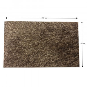 Covor 170x240 cm, maro, GARSON, 0000194104