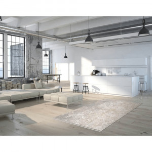 Covor, bej cu model, 120x180, BALIN, 0000193191 - Img 6