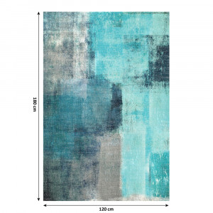 Covor Esmarina typ 2, albastru/gri, 120x180, 0000229191