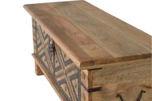 CUFAR DIN LEMN 116CM, LEMN DE MANGO SI METAL, ARTIM GROUP SELECTION - Img 4