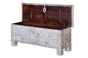 CUFAR DIN LEMN 116CM, LEMN DE MANGO SI METAL, ARTIM GROUP SELECTION - Img 2