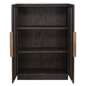 DULAP/CABINET CLAREMONT, 212218, CONFECTIONAT DIN FURNIR DE STEJAR, LEMN SI TRAVERTIN, MARO, STIL MODERN - Img 5
