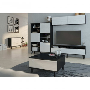 DULAP/COMODA SVEN 2D4S DIVERSE VERSIUNI DIN PLACI LAMINATE SI LEMN VLD - Img 8